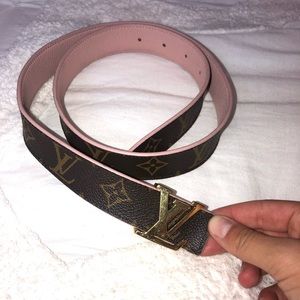 Louis Vuitton reversible belt